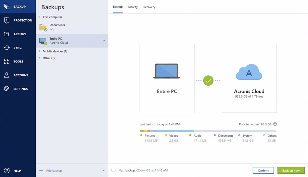 Acronis True Image 2025 | 1 Device Perpetual | Security Backup | Download