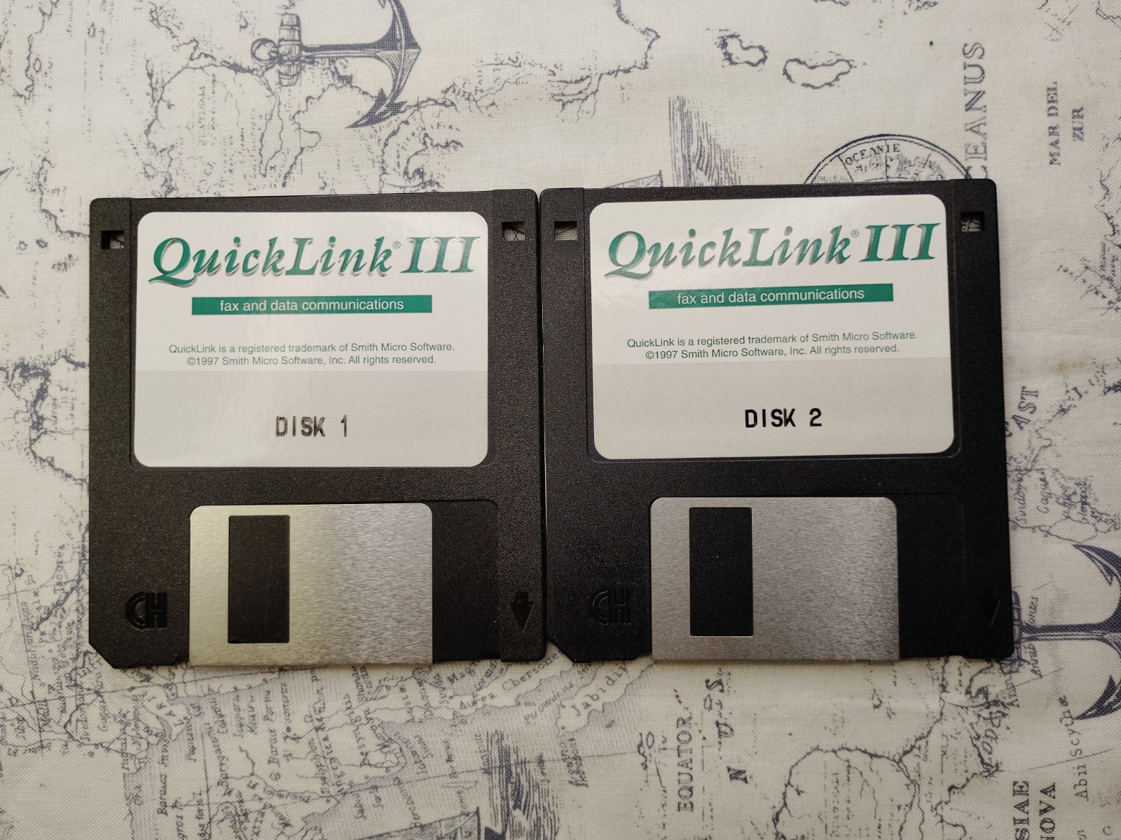 Viking Components Smith Micro QuickLink MessageCenter III Modem Software CD/3.5″