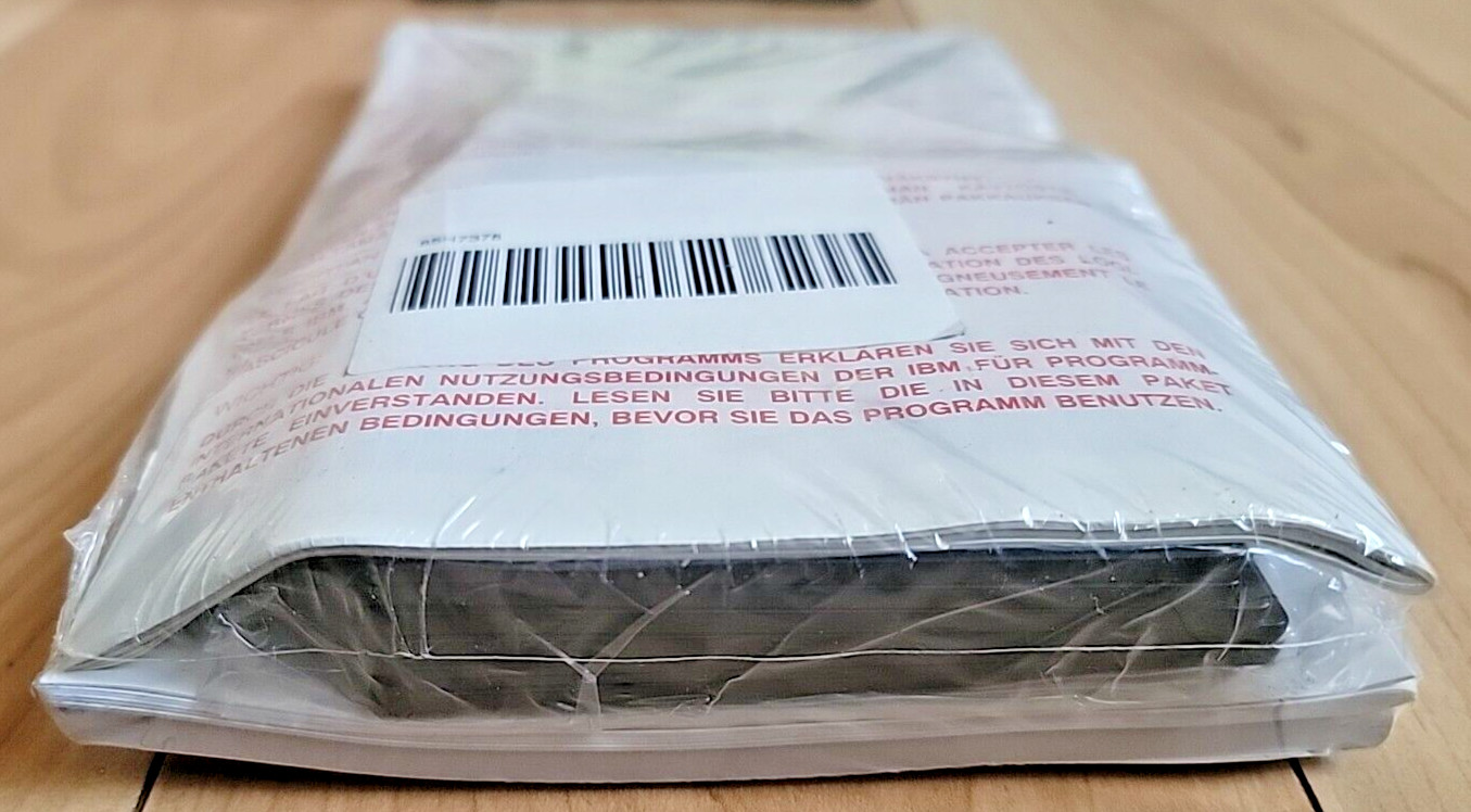 IBM Lan Client 2.0 – 3.5″ Floppy Networking Software Vintage NEW Factory Sealed