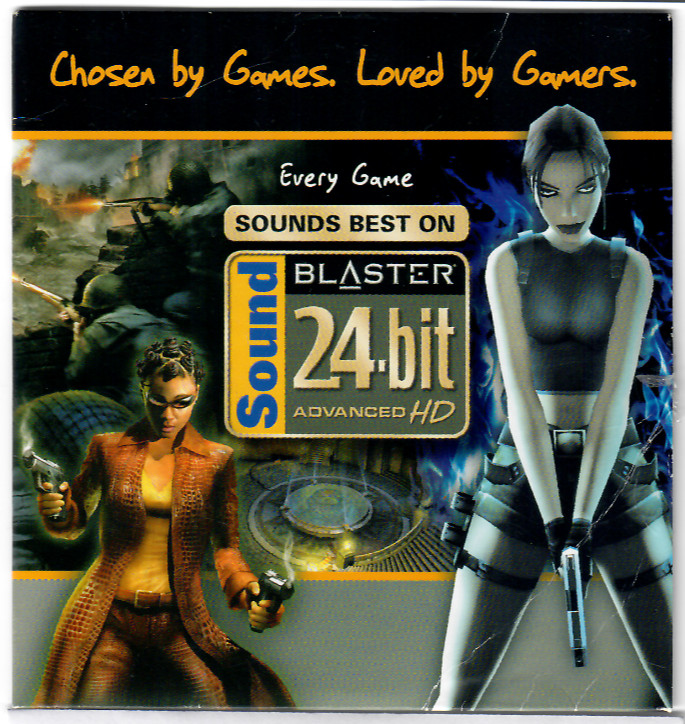 Creative Every Game Sounds Best On Sound Blaster 24-Bit HD Demo CD-ROM (2004)