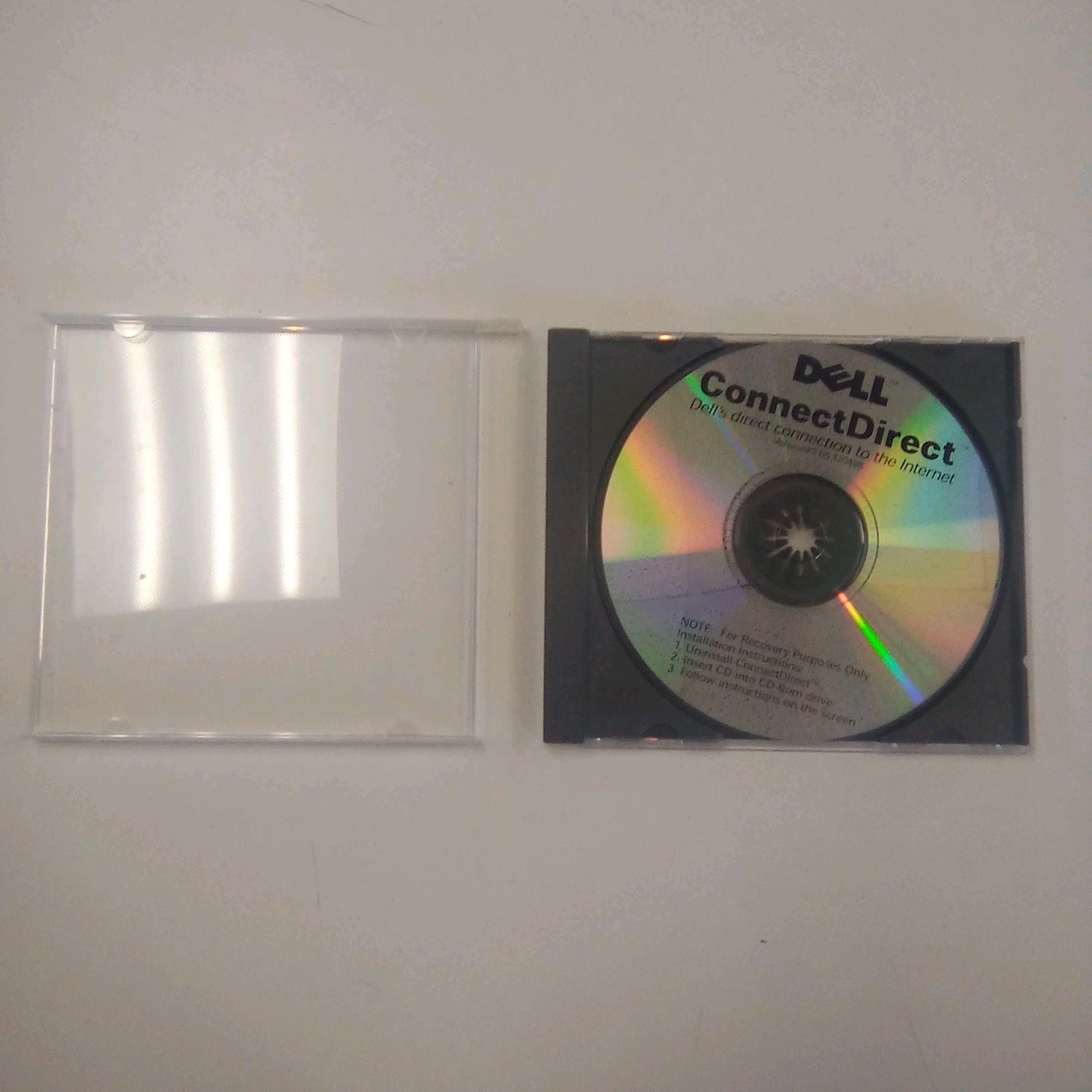 Dell Connect Direct Recovery CD Disc Only Version 3.00 120498 Restore Tool