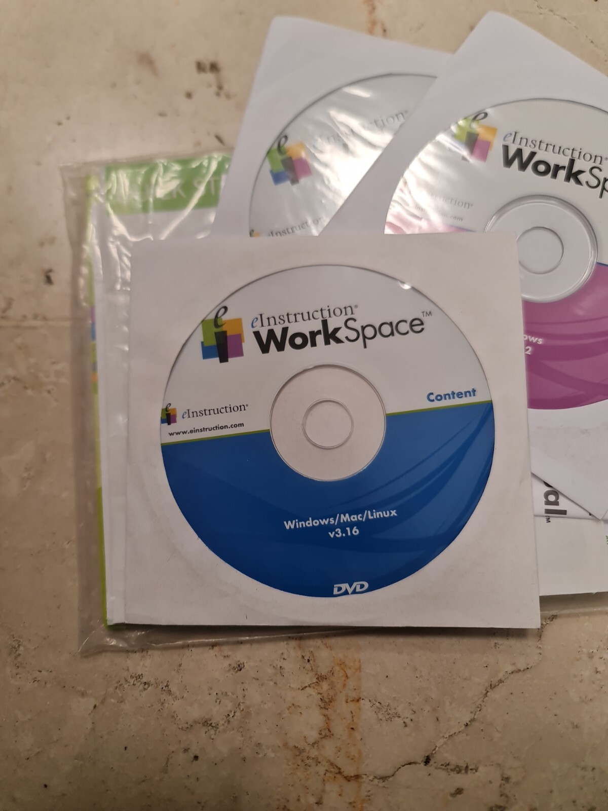 instruction workspace language pack + content + product key + manuals