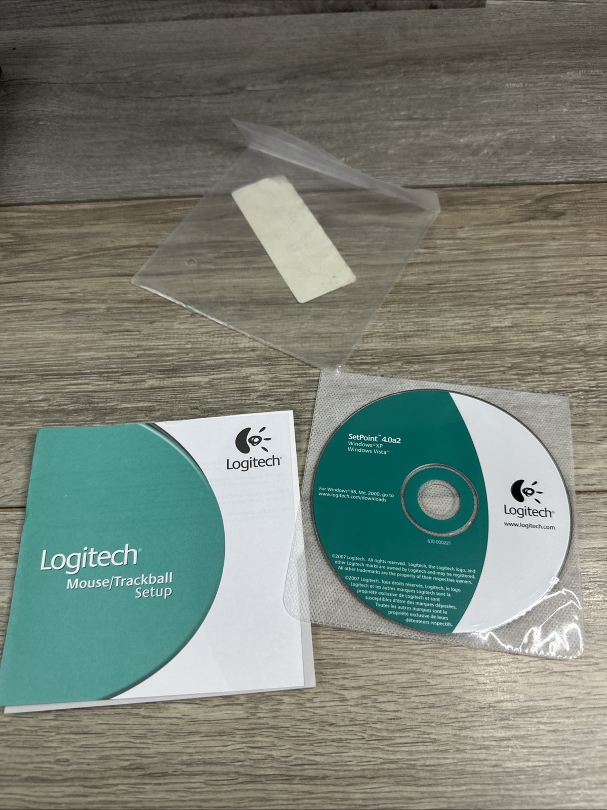 Logitech SetPoint 4.0a2 CD-ROM Windows XP Wiindows Vista CD-ROM