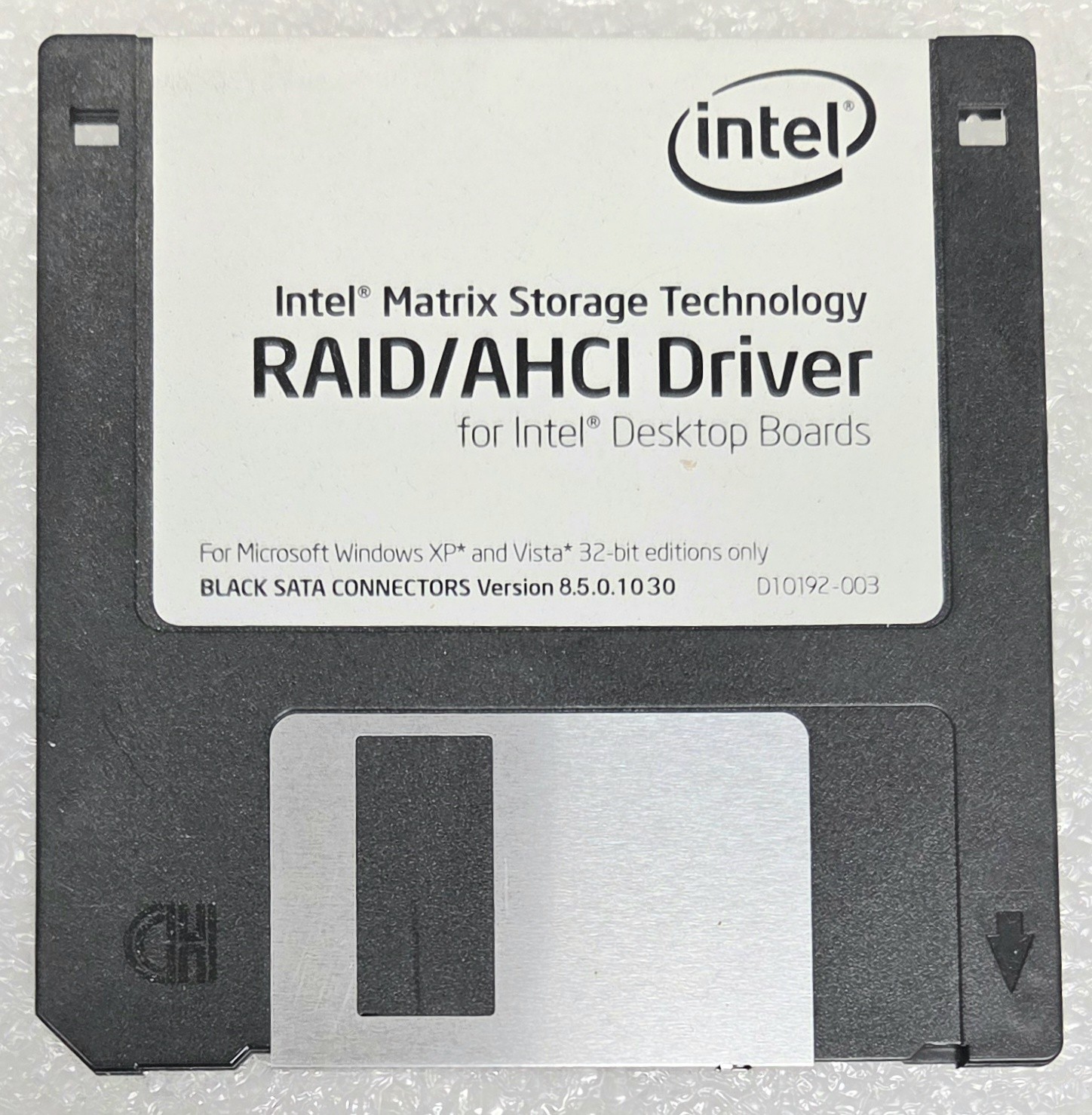 Intel Matrix Storage RAID/AHCI Driver Floppy Disk 8.5.0.1030 for Intel Desktop