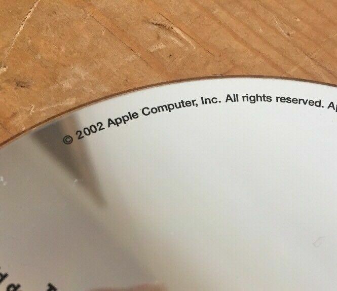 Mac Macintosh iBook Hardware Test 1.2.3 Software System Diagnostic CD-ROM Disc