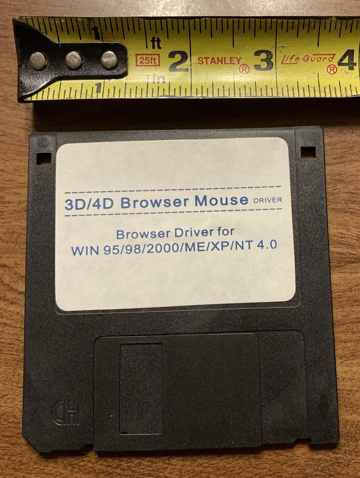 3D 4D Browser Mouse Driver Floppy Disk for Win 95 98 2000 ME XP NT 4.0 E2