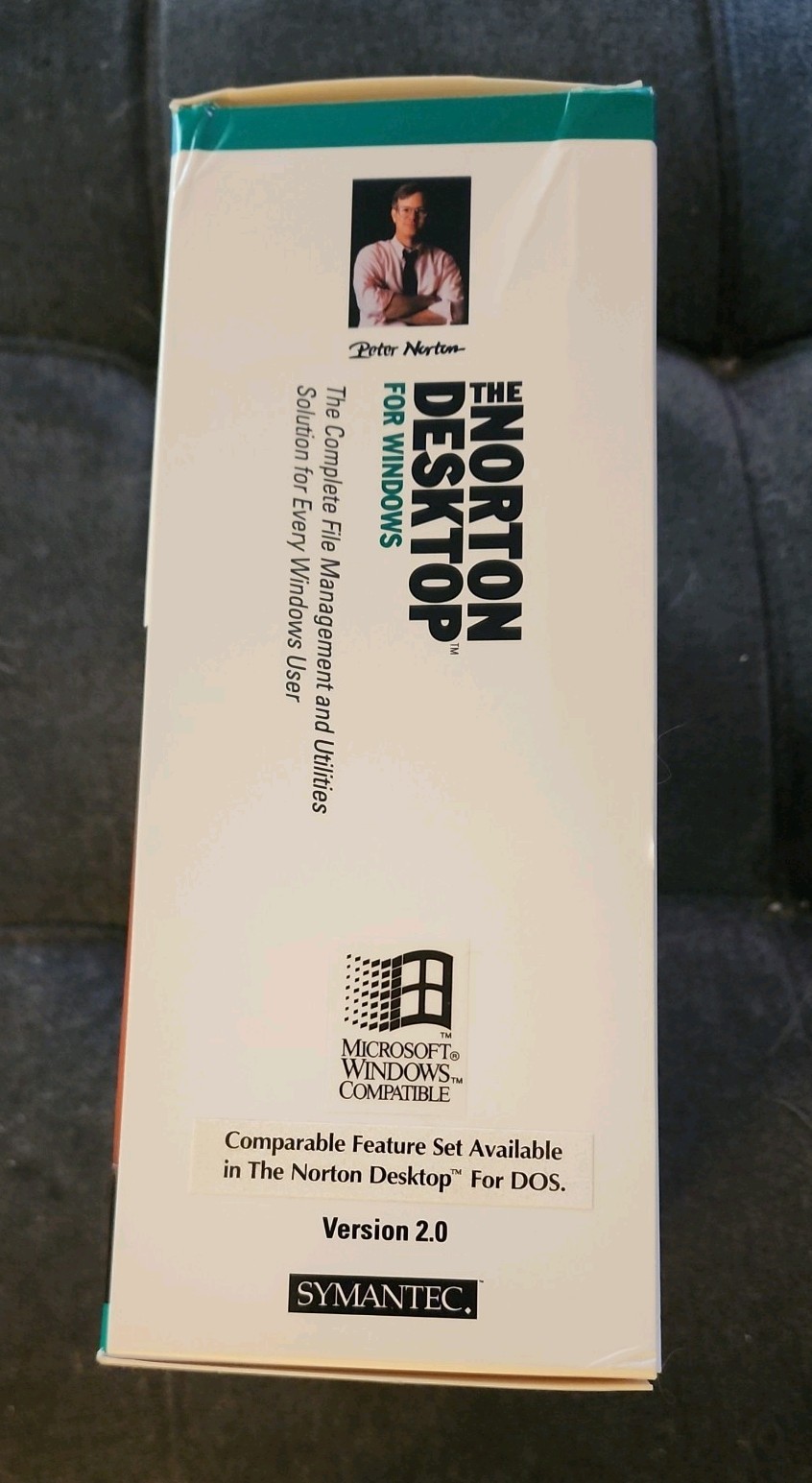 Norton Desktop for Windows 2.0, Symantec, IBM/PC, 3.5″ disk, 1992.- New In Box –