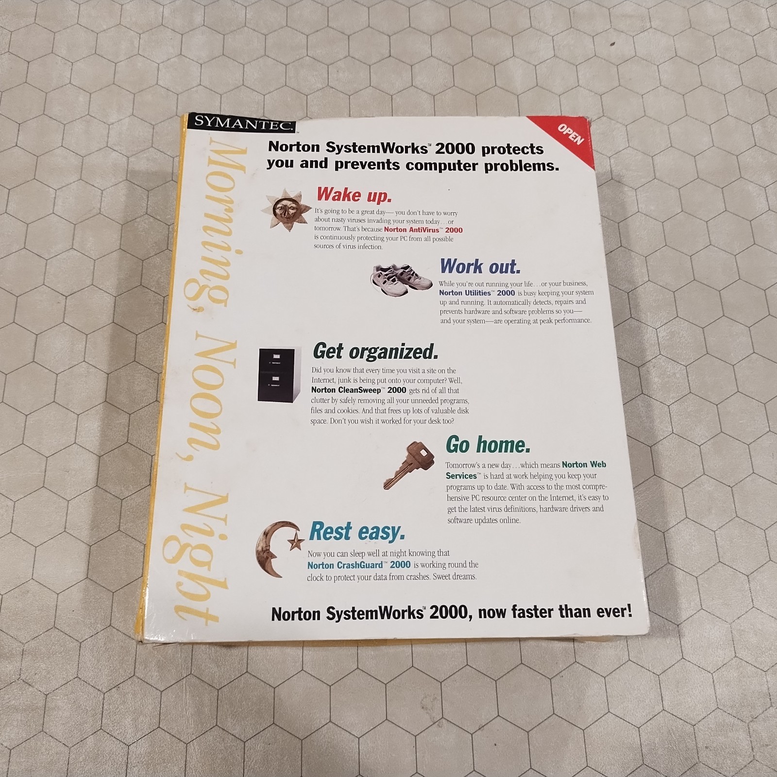 Norton SystemWorks 2000 Version 3.0, Symantec, Windows 95/98, 1999 3.5″ disks