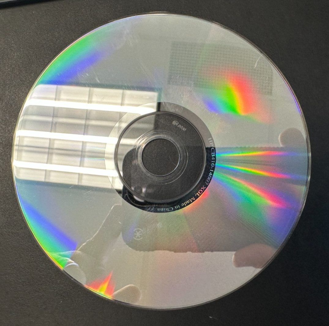Hp Laserjet P1000 and P1500 Series Printer Software Driver CD DVD only