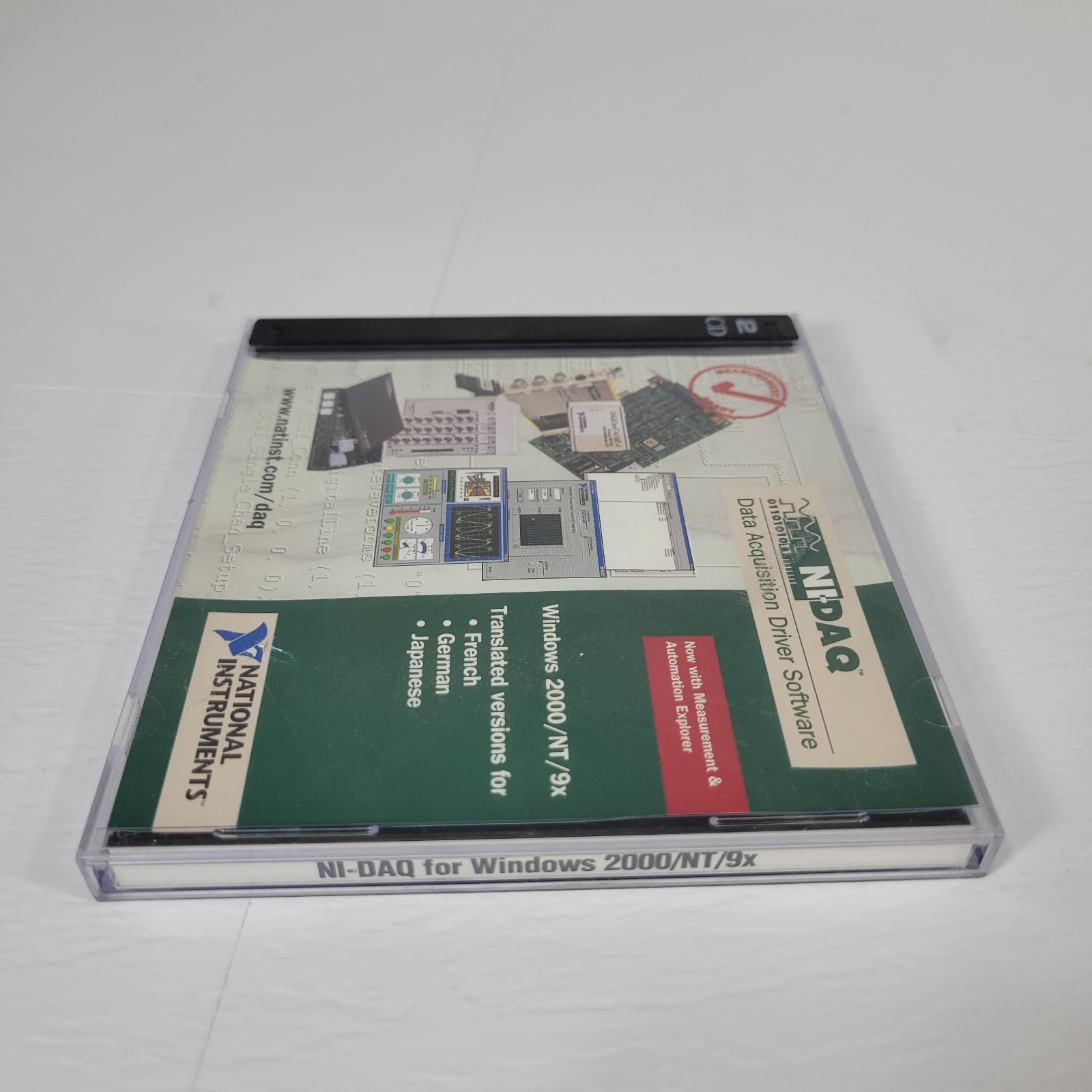 NI-DAQ Data Acquisition Driver Software Disks 1 and 2 for Windows 2000/NT/9x