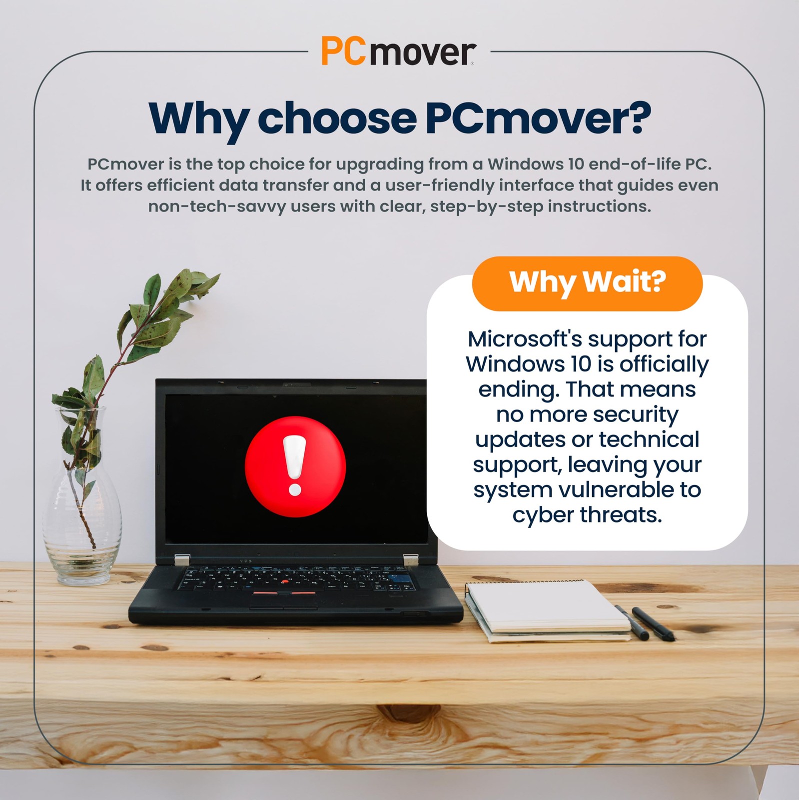 PCmover Ultimate 11: Transfer Apps, Files & Settings with USB 3.0 Cable