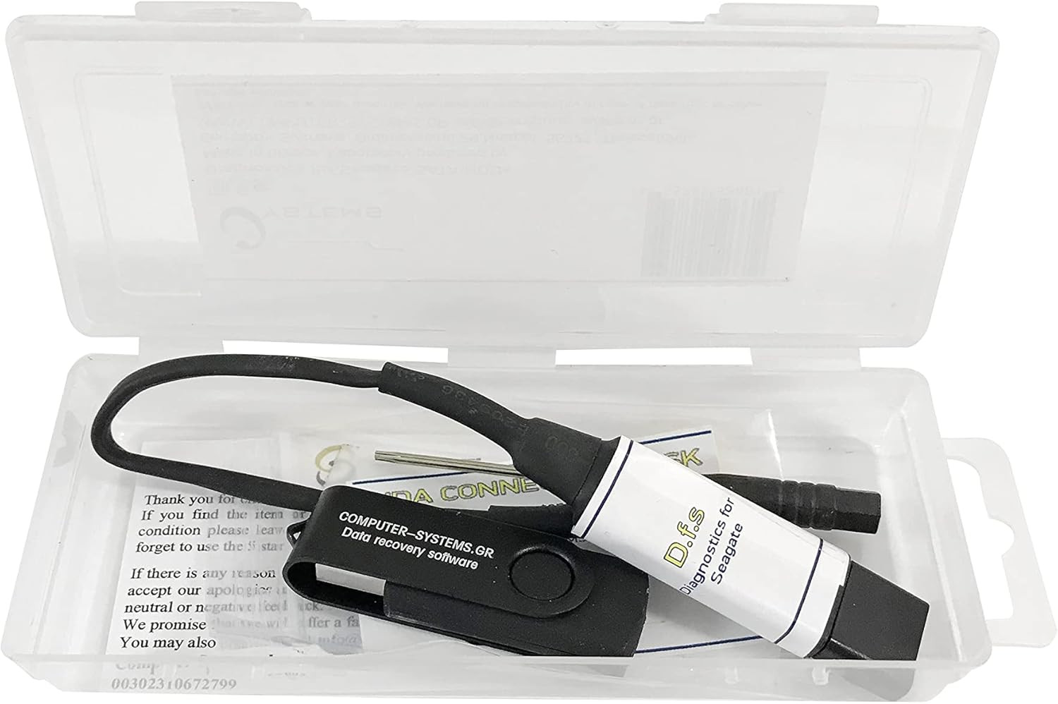 Diagnostics for Seagate Dfs Data Recovery USB Tool Kit. Compatible with Seagate