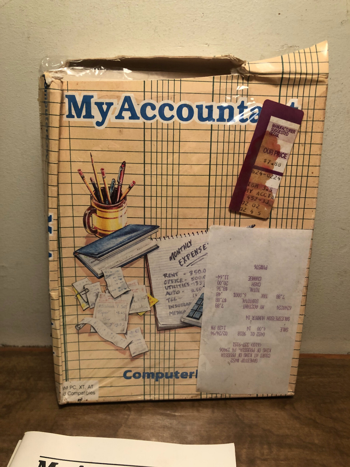 My Accountant by Computer Easy IBM PC Compatible 3.5″ Disk