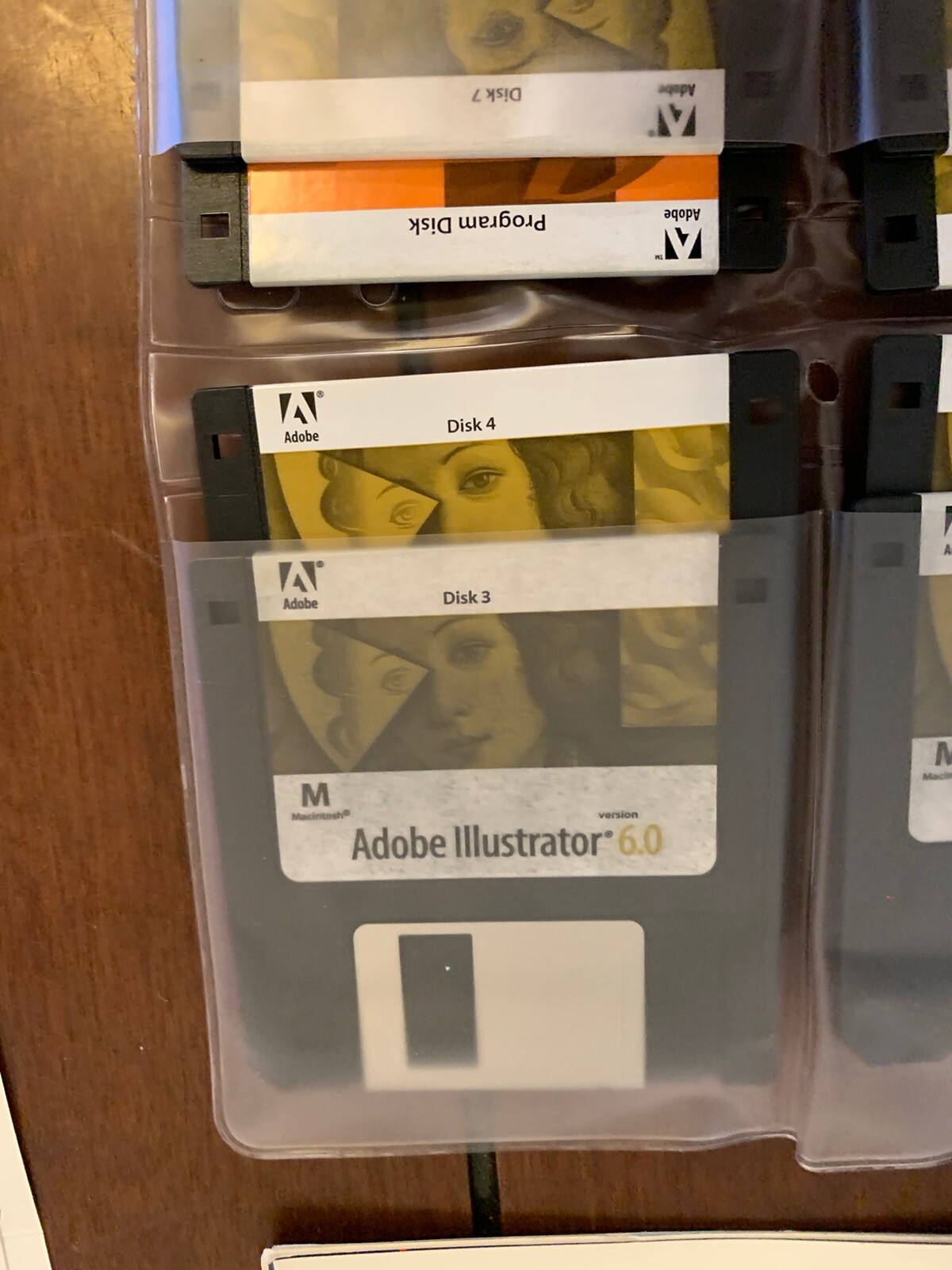Adobe Photoshop 3.0 Adobe Illustrator 6.0 Bundle For Mac 3.5 inch Floppy 1993