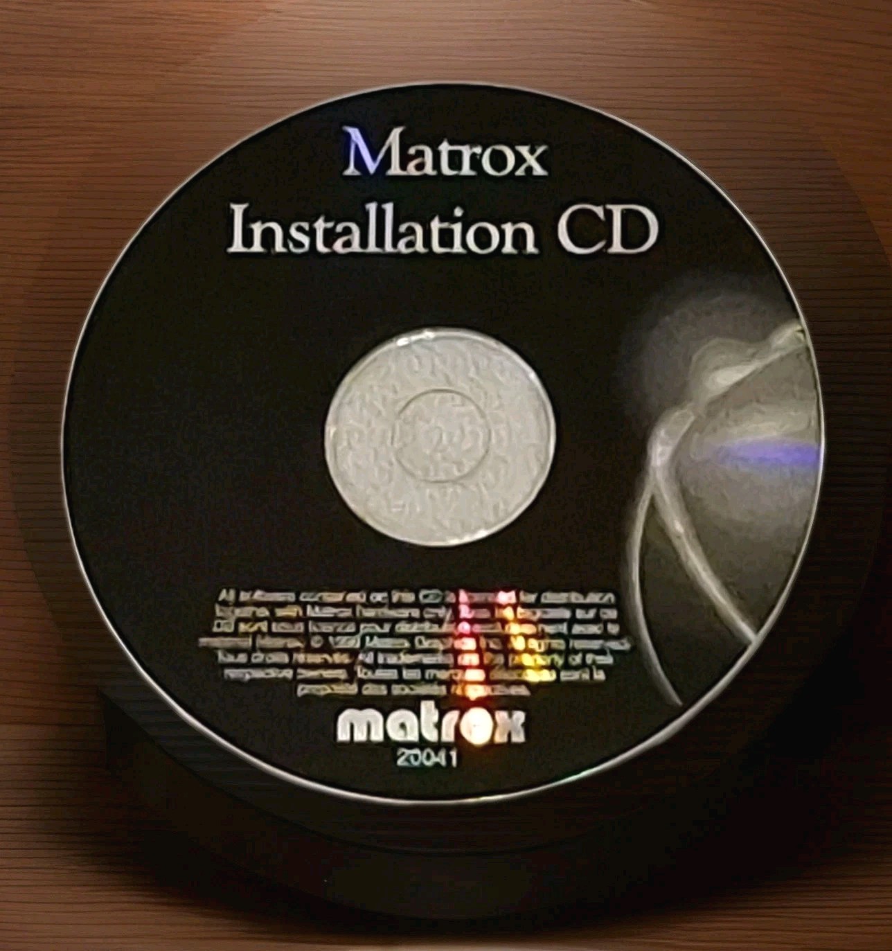 Matrox Installation CD (PC CD-ROM, 1997) – VG