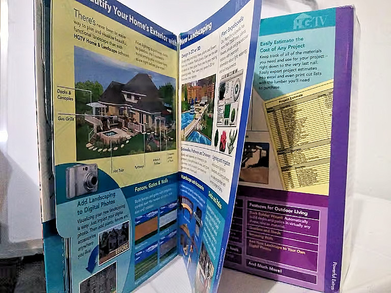 HGTV Home & Landscape Platinum Suite Design, Version 4, PC – XP Vista, 7, 8