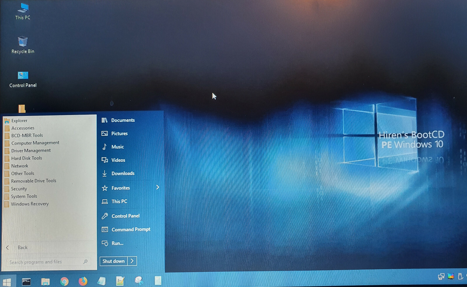 ✅ HIREN’S BOOT USB FIX REPAIR, THE LATEST VERSION FOR WINDOWS 10, XP, 7, 8, 8.1✅