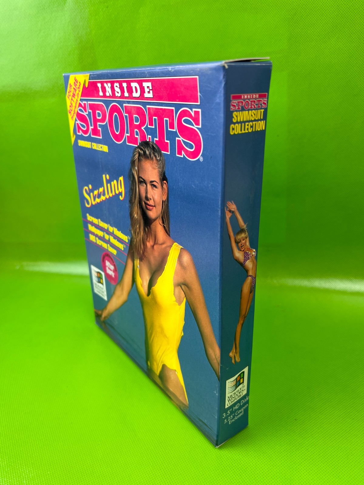 PC Inside Sports Swimsuit Collection Screen Saver Wallpaper Big Box