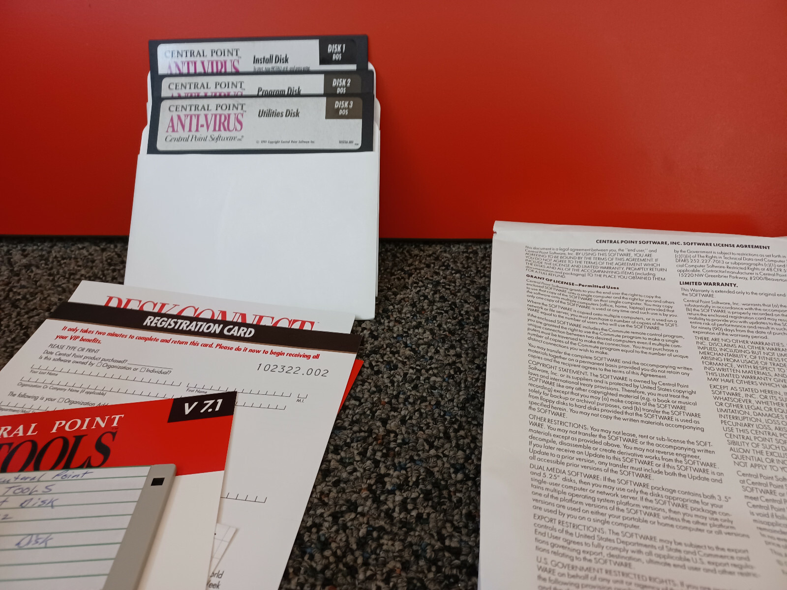 Vintage Central Point PC Tools Utility Software 7.1