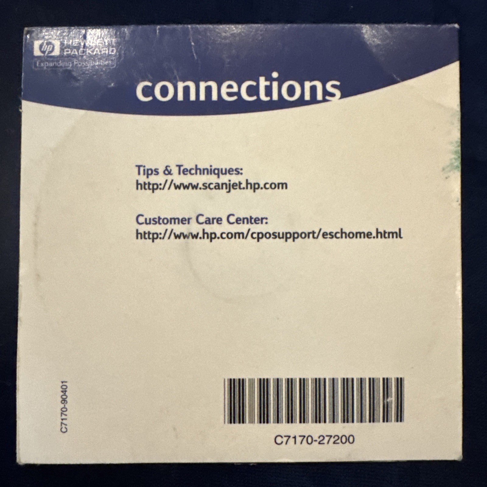 HP Scanning Software 4200C Series 1998 Hewlett-Packard Precision Scan LT