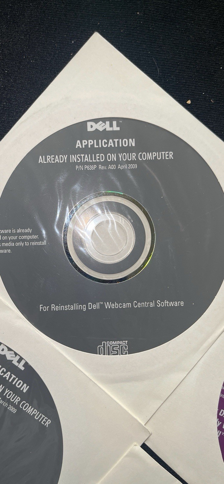 Lot of 4 Install Discs 2009 Dell Inspiron Dell Studio Drivers & More Software