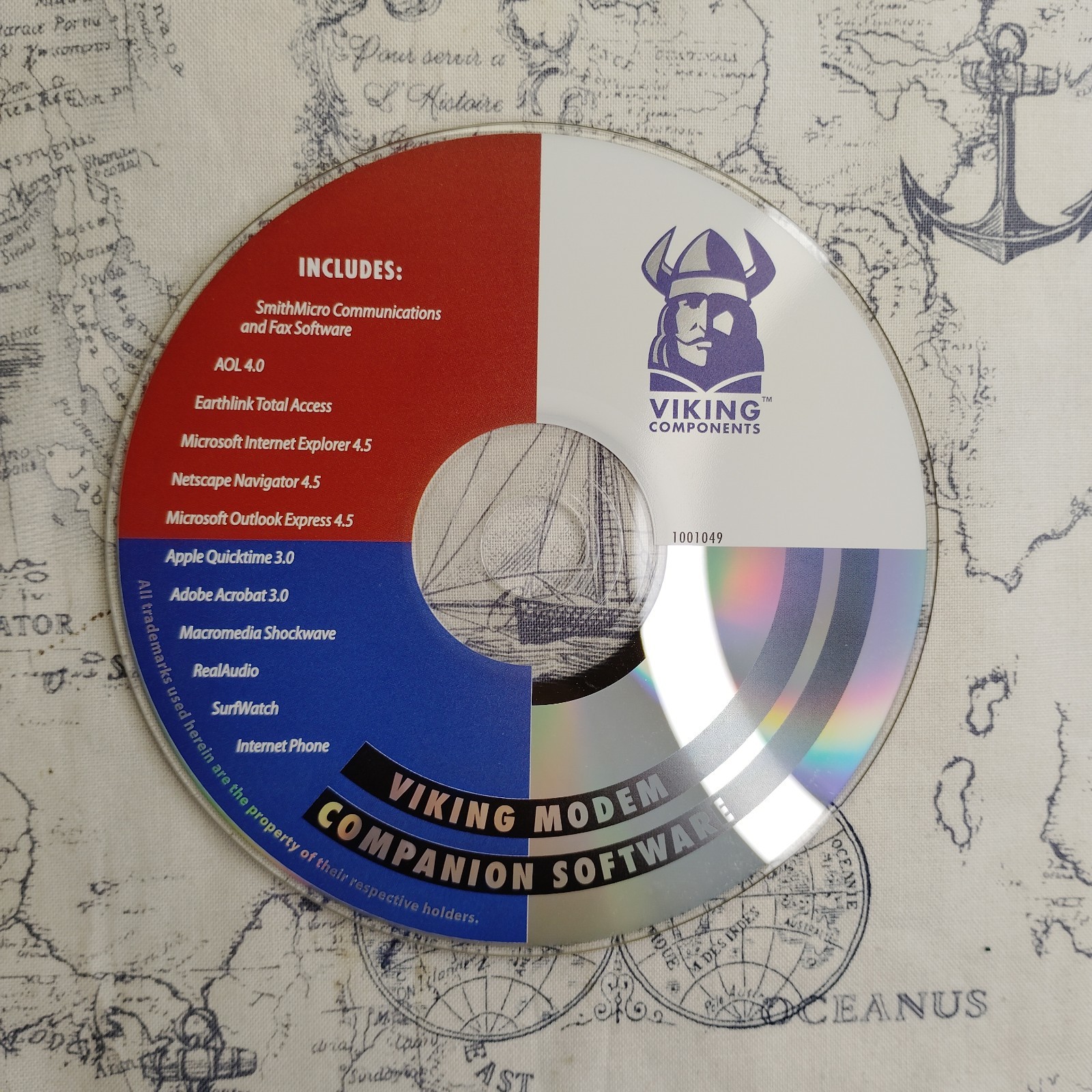 Viking Components Smith Micro QuickLink MessageCenter III Modem Software CD/3.5″