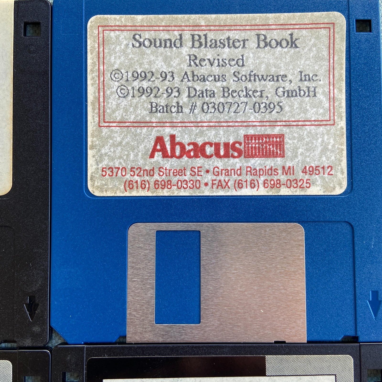Vintage Computer Drivers Lot Audio Sound Blaster Install Diagnostics Book 3.5” F