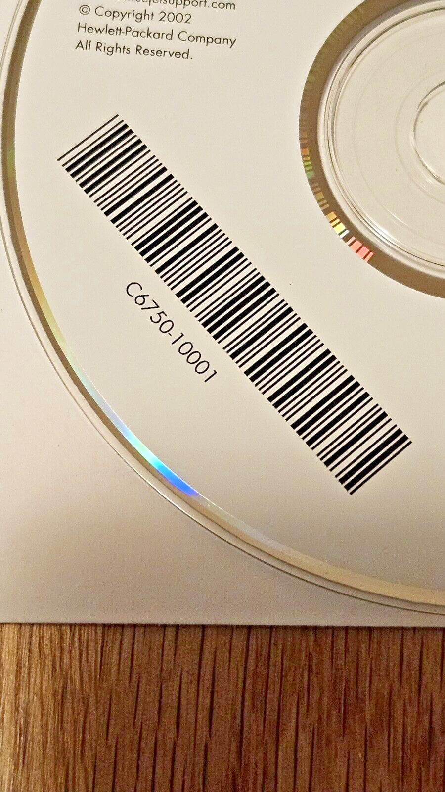 HP Officejet K Series Printer Installation Disc – Ver 3.00 – C6750-10001 – Good