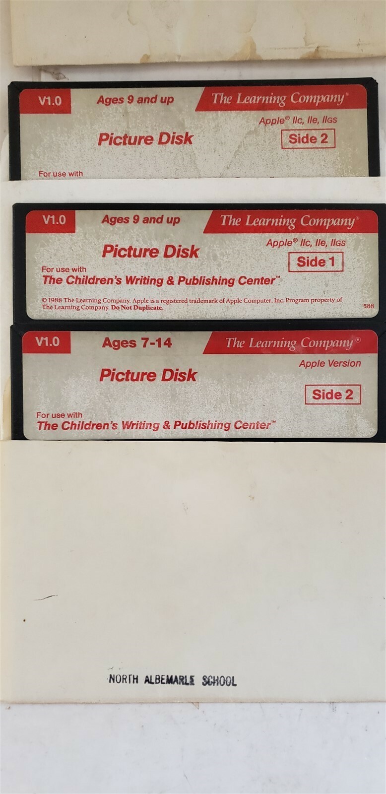 Learning Company 3.5″ Floppy V1.0 V1.1 4 Bonus