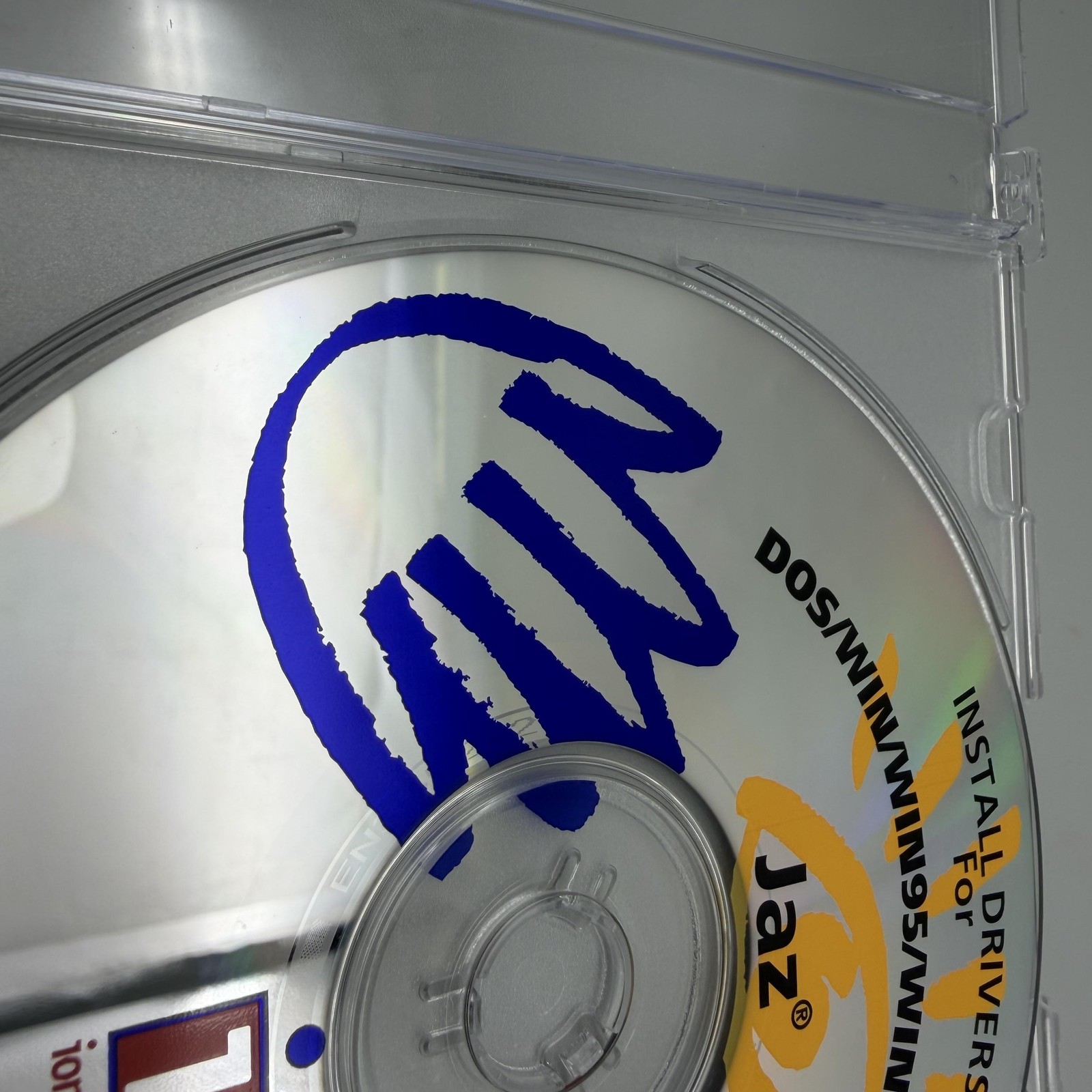 Vintage 1998 Iomega Jaz Software Drivers Update CD-ROM DOS WIN WIN95 WIN NT 5.51