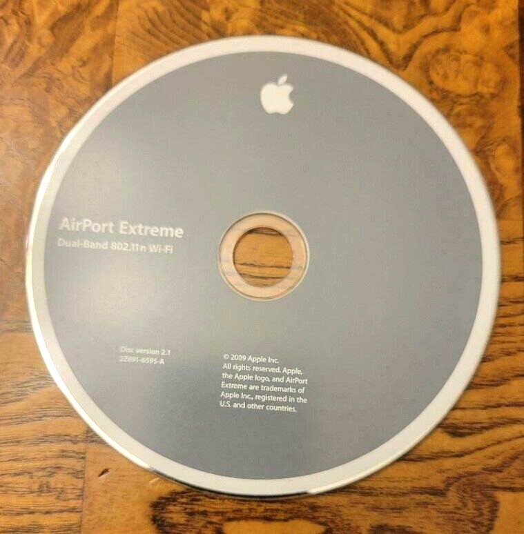 Apple iMac AirPort Extreme CD ROM Software v2.1