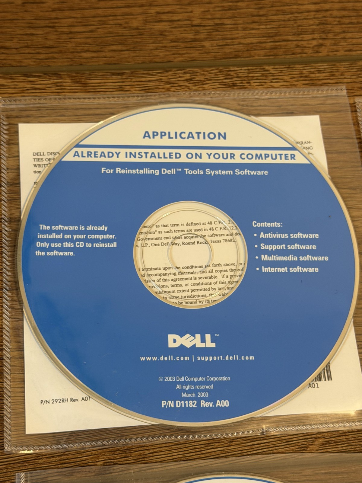 Vintage Dell Dimension And Tools System Software & Drivers CDs lot of 5 READ