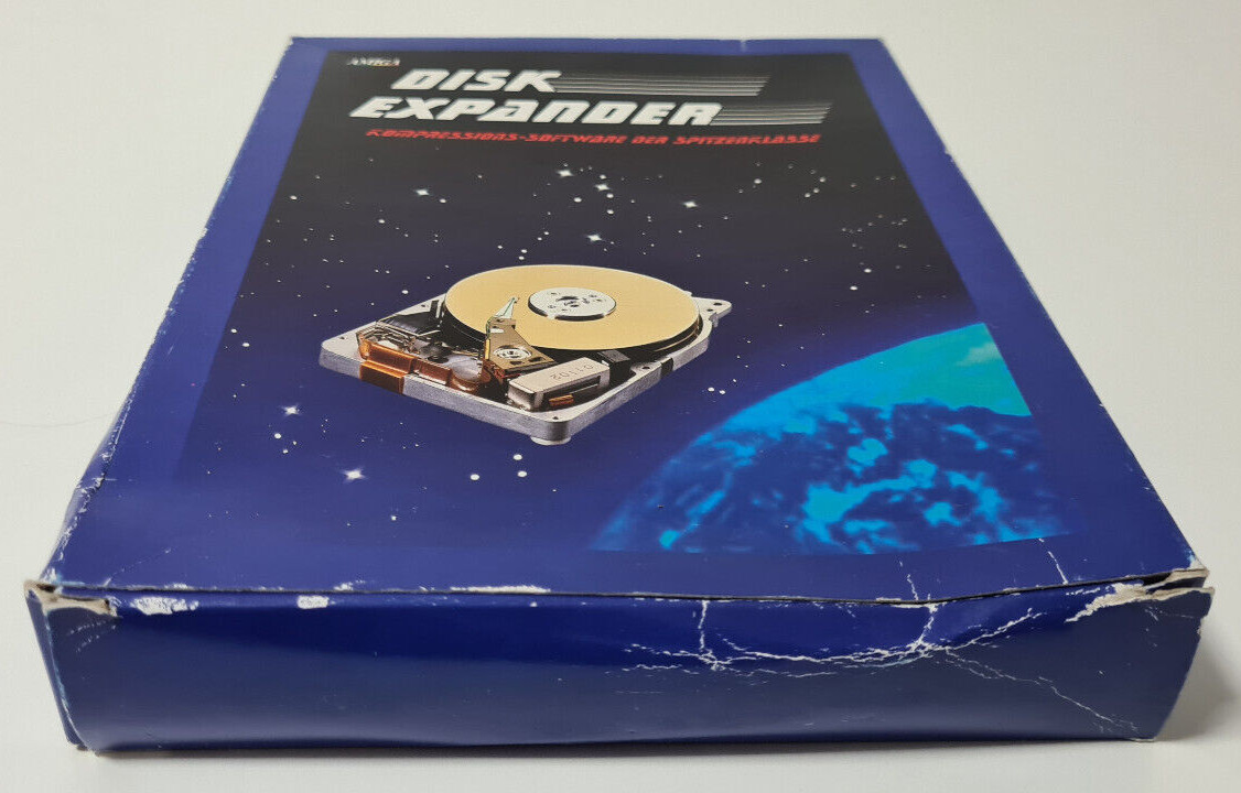 Disk Expander V.2.1 Software Commodore Amiga Original Box CIB
