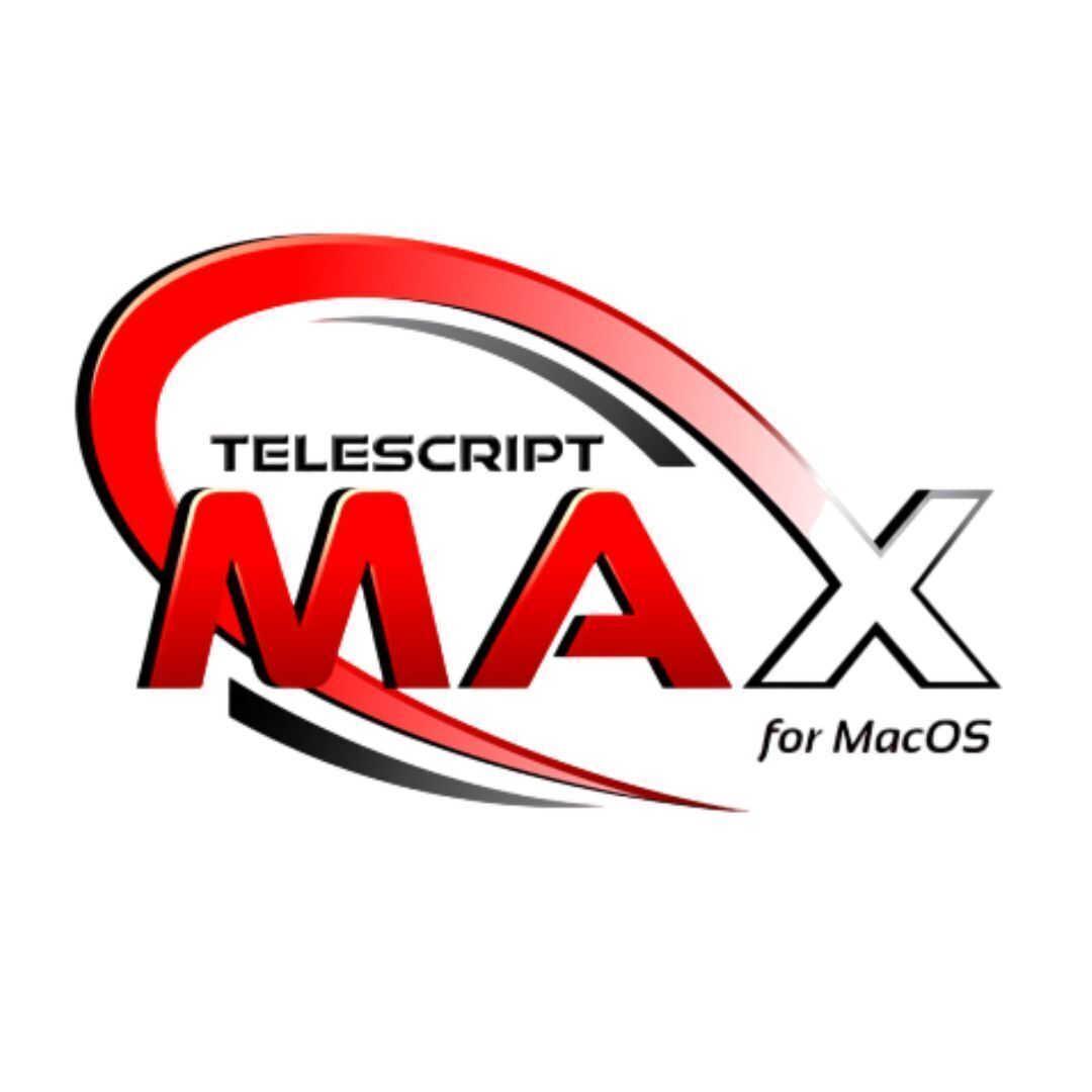 Telescript MAX Prompting Software Mac OS Computers 3 Year License