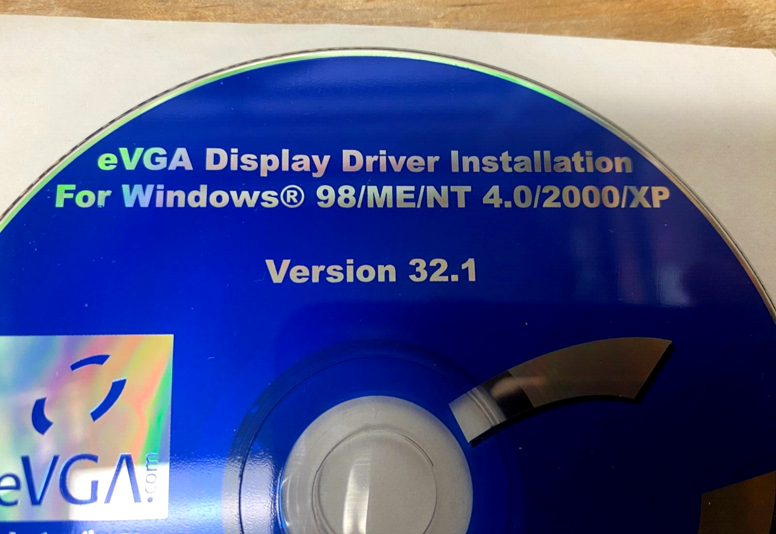 eVGA Display Driver Installation Version 32.1 Windows 98/SE/ME/NT – 4.0/2000/XP