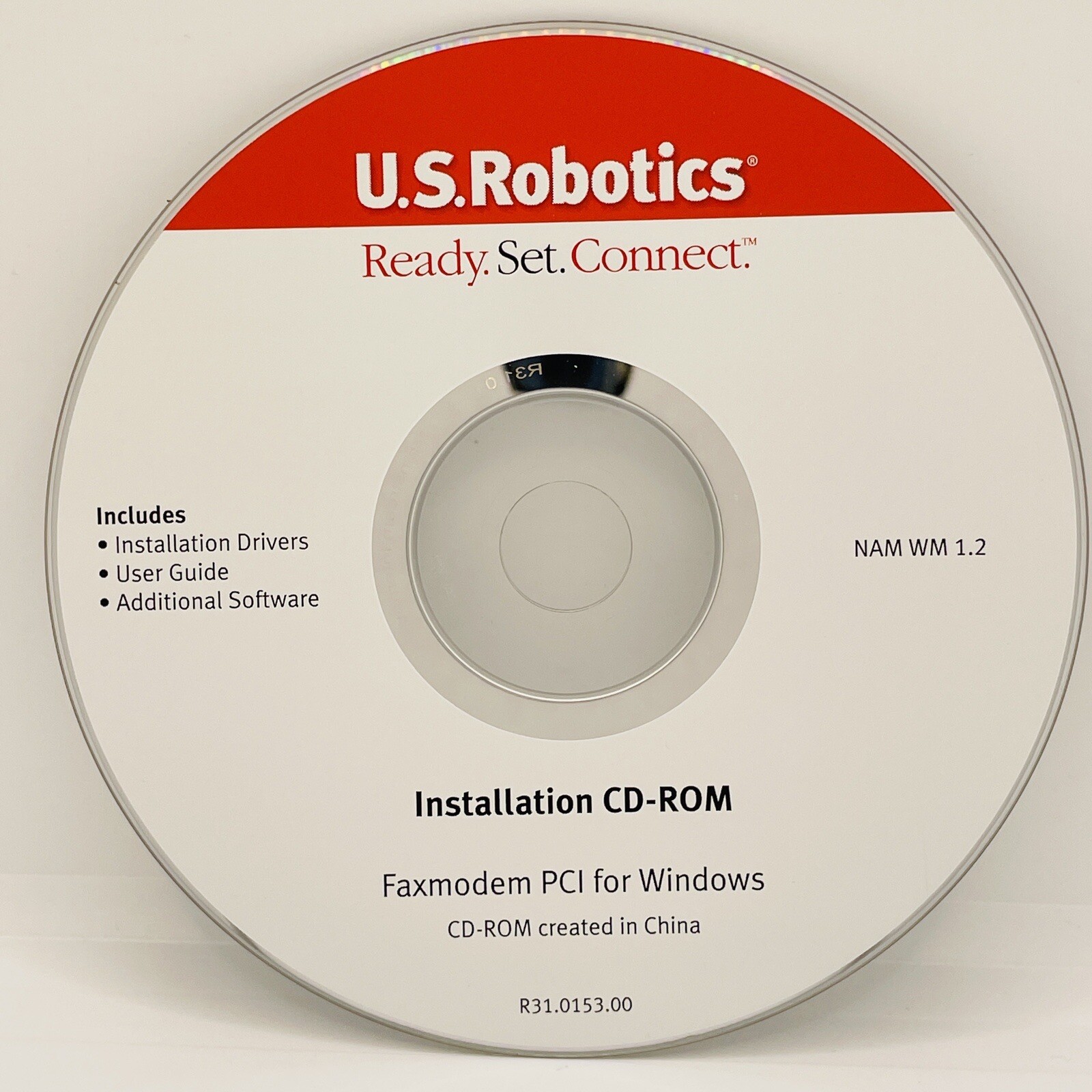 US Robotics Faxmodem PCI Drivers Installation CD-ROM (NAM WM 1.2)
