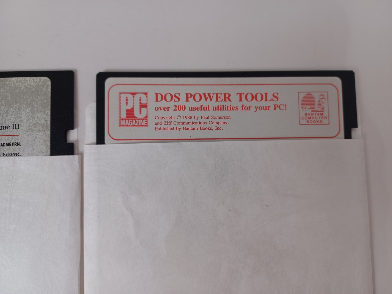 PC Magazine Utilities Disk I, II, III + DOS Power Tools – 5.25″ Floppy Disks