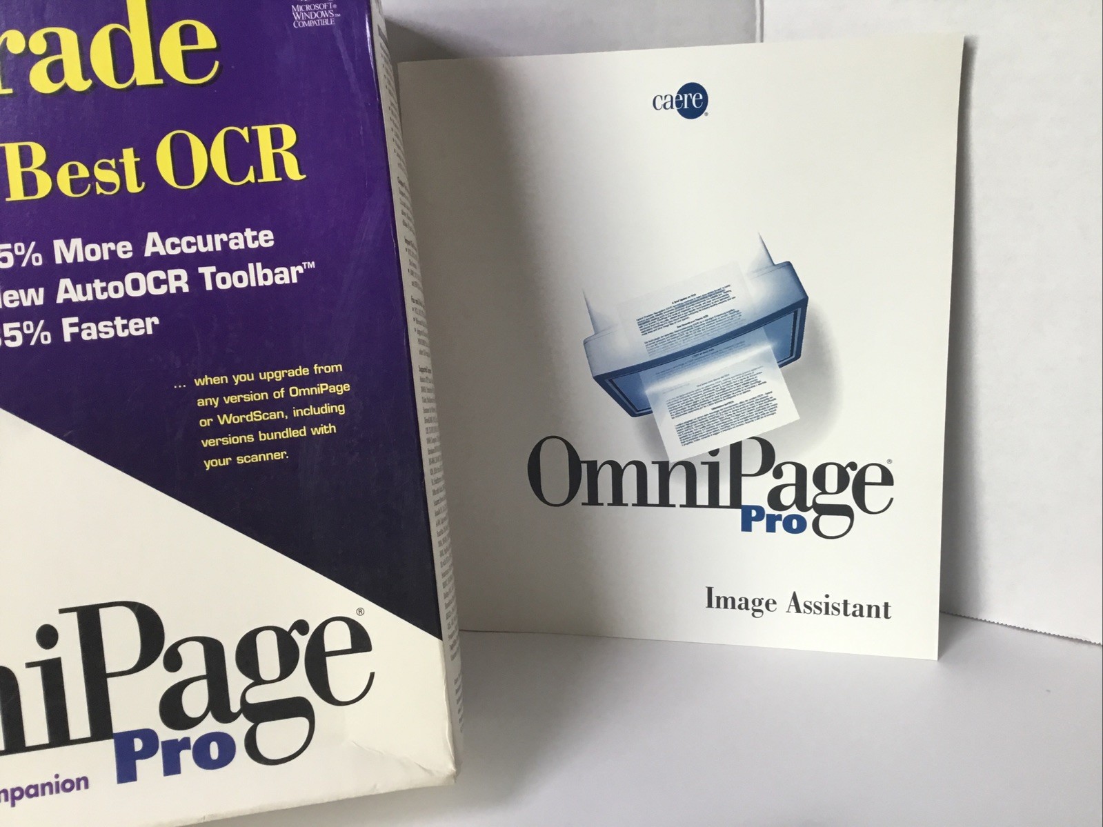 Omnipage PRO The Essential Scanner Companion Windows PC – CD And Manual.