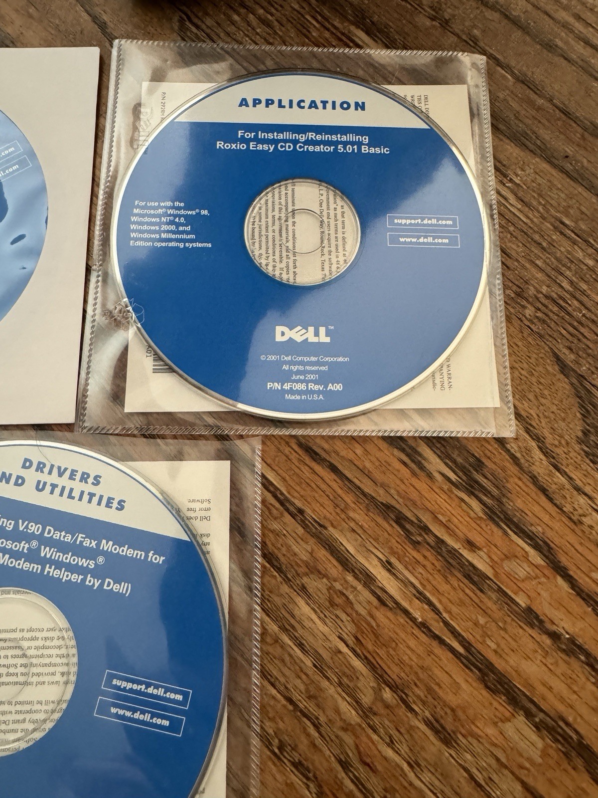 Dell Dimensions Resource CD Applications Drivers and Utilities Display Lot
