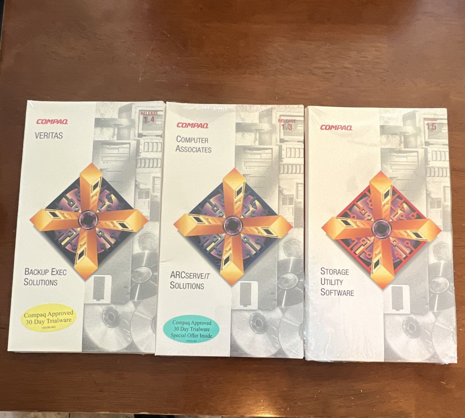 Compaq Backup Exec Solutions/ ARCserve/IT Storage Utility Software Lot 3 Sealed