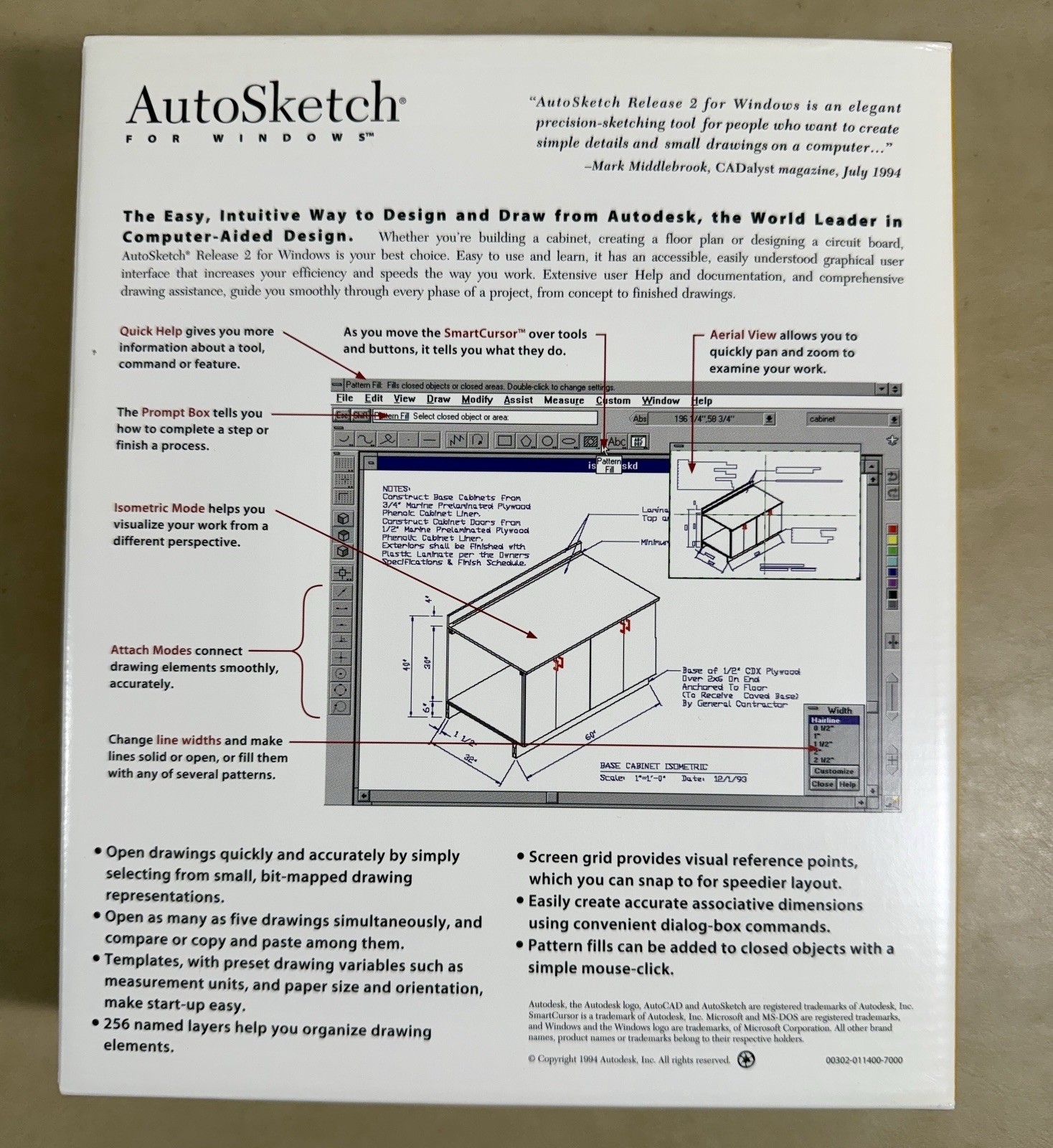 AutoDesk AutoSketch Release 2 for Windows 3.1 on 3.5″ Floppy Disks Brand New