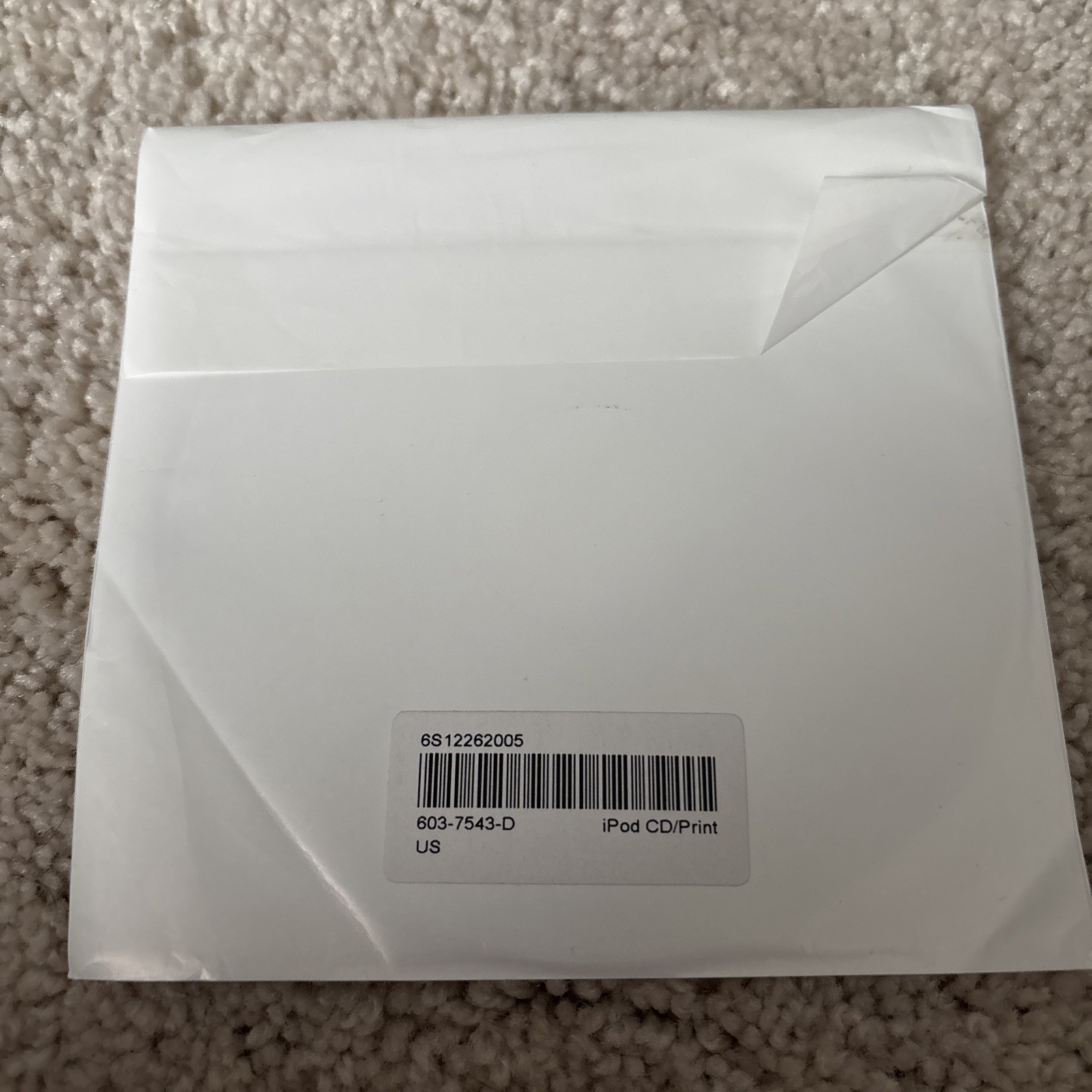 Vintage Apple iPod 2005 Installation Software CD 2Z691-5617-A