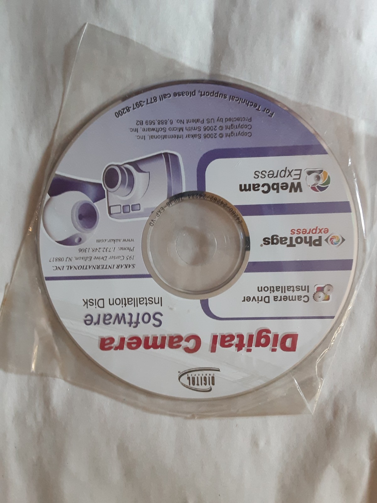 lot of 4 software disc Digital Concepts Digital Camera, Vivitar, Vu by LG, Vtech
