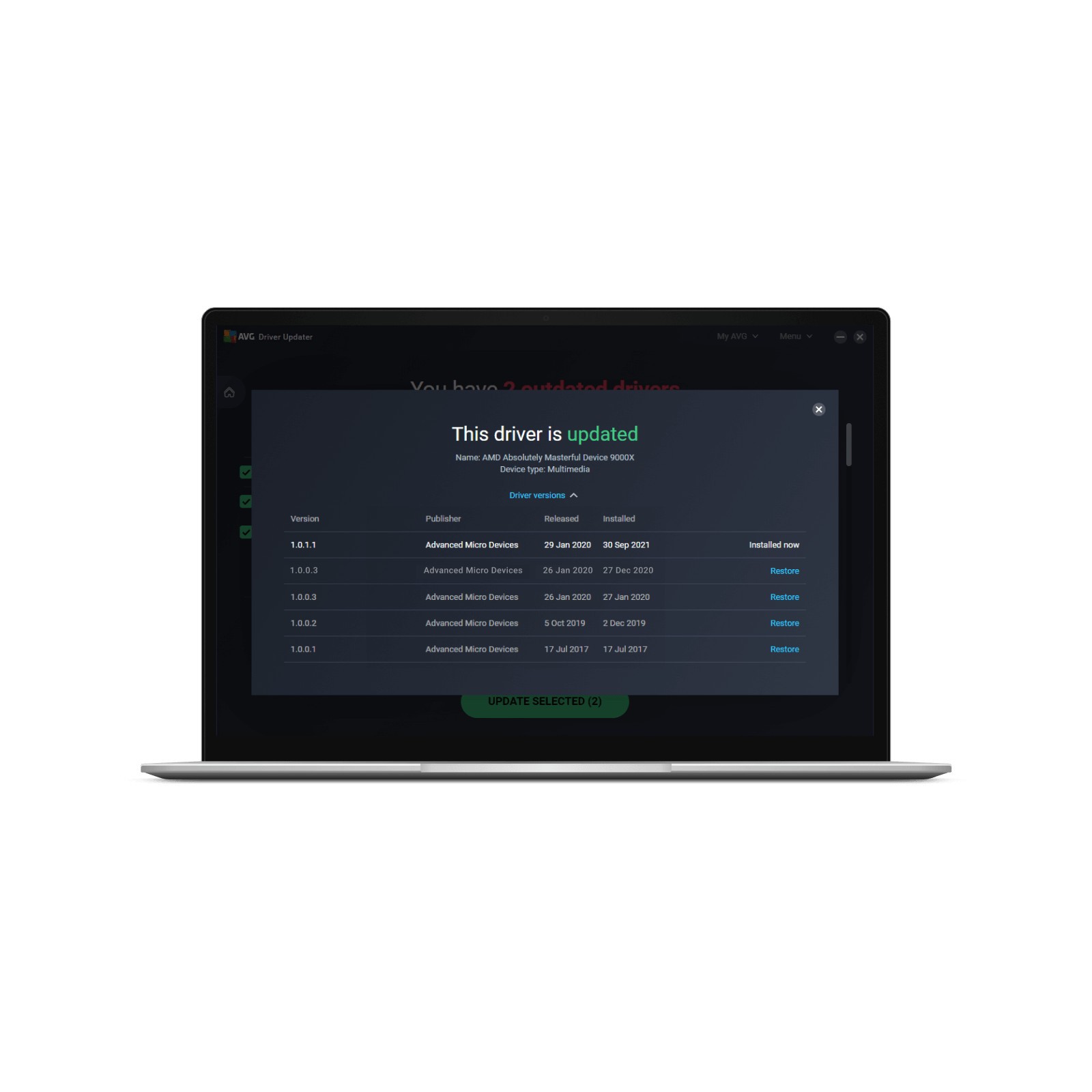 AVG Driver Updater 2026 | 1-2 Years 1-3 PCs | Windows | Download