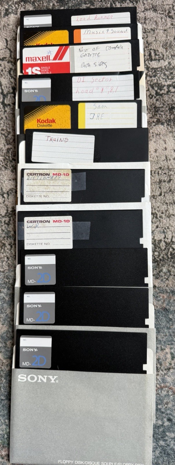 Commodore 64 C64 Mixed Floppy Disk Lot Software Utilities Music & Blank Media