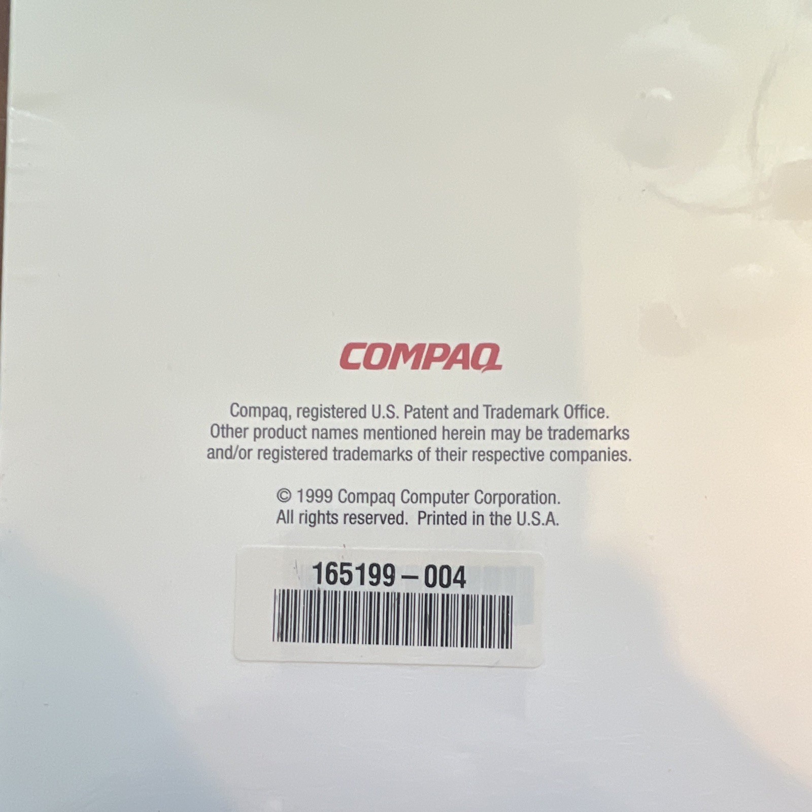 Compaq Backup Exec Solutions/ ARCserve/IT Storage Utility Software Lot 3 Sealed