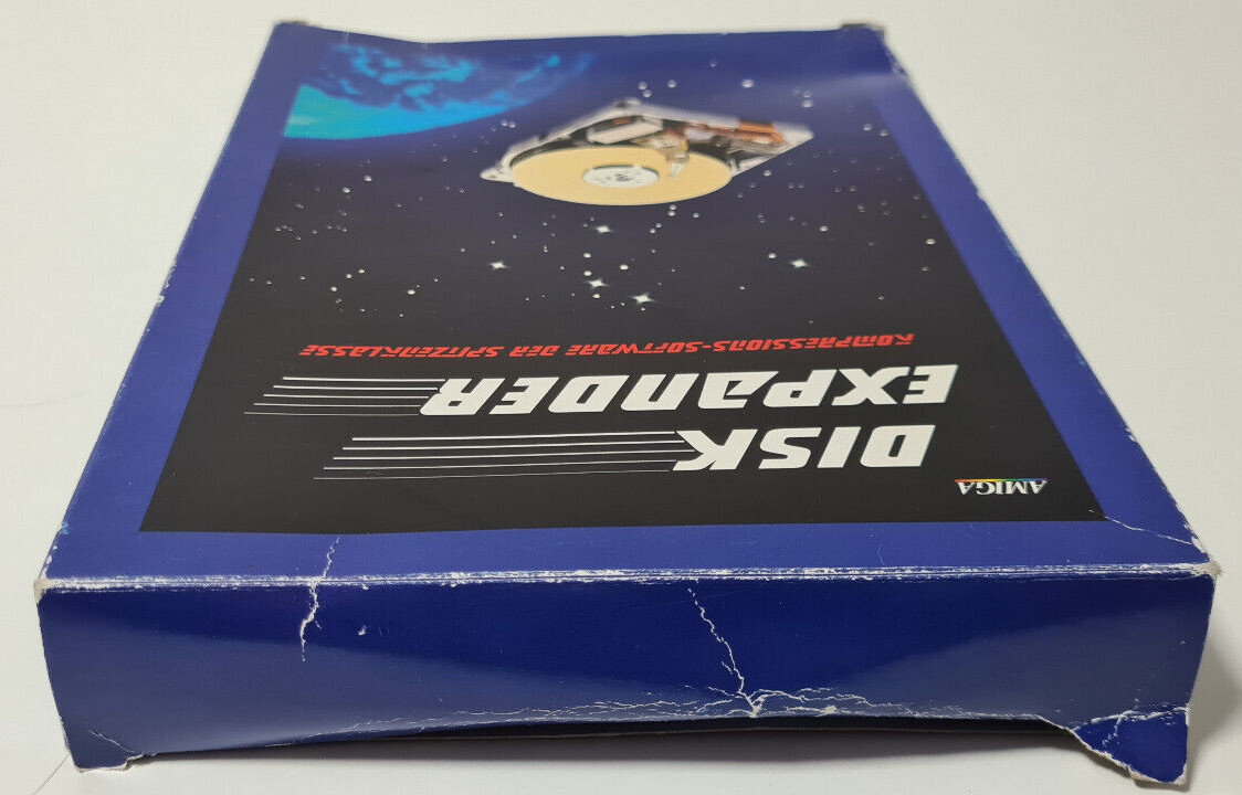 Disk Expander V.2.1 Software Commodore Amiga Original Box CIB