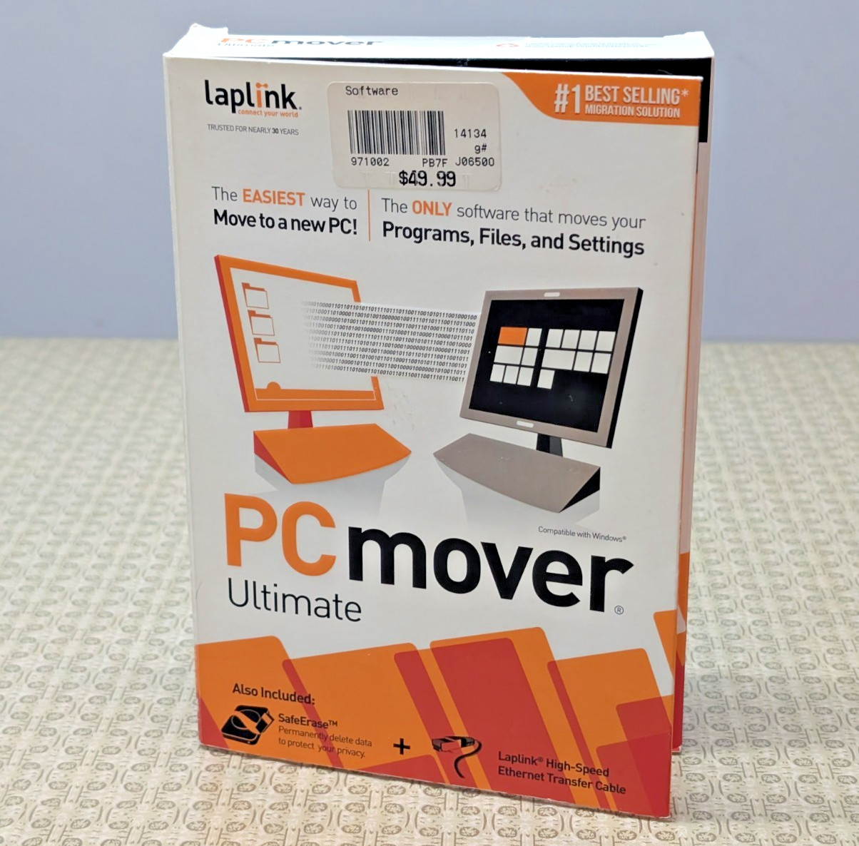 PCmover Ultimate 11 – Easily Transfer Files to New Computer – New, Sealed