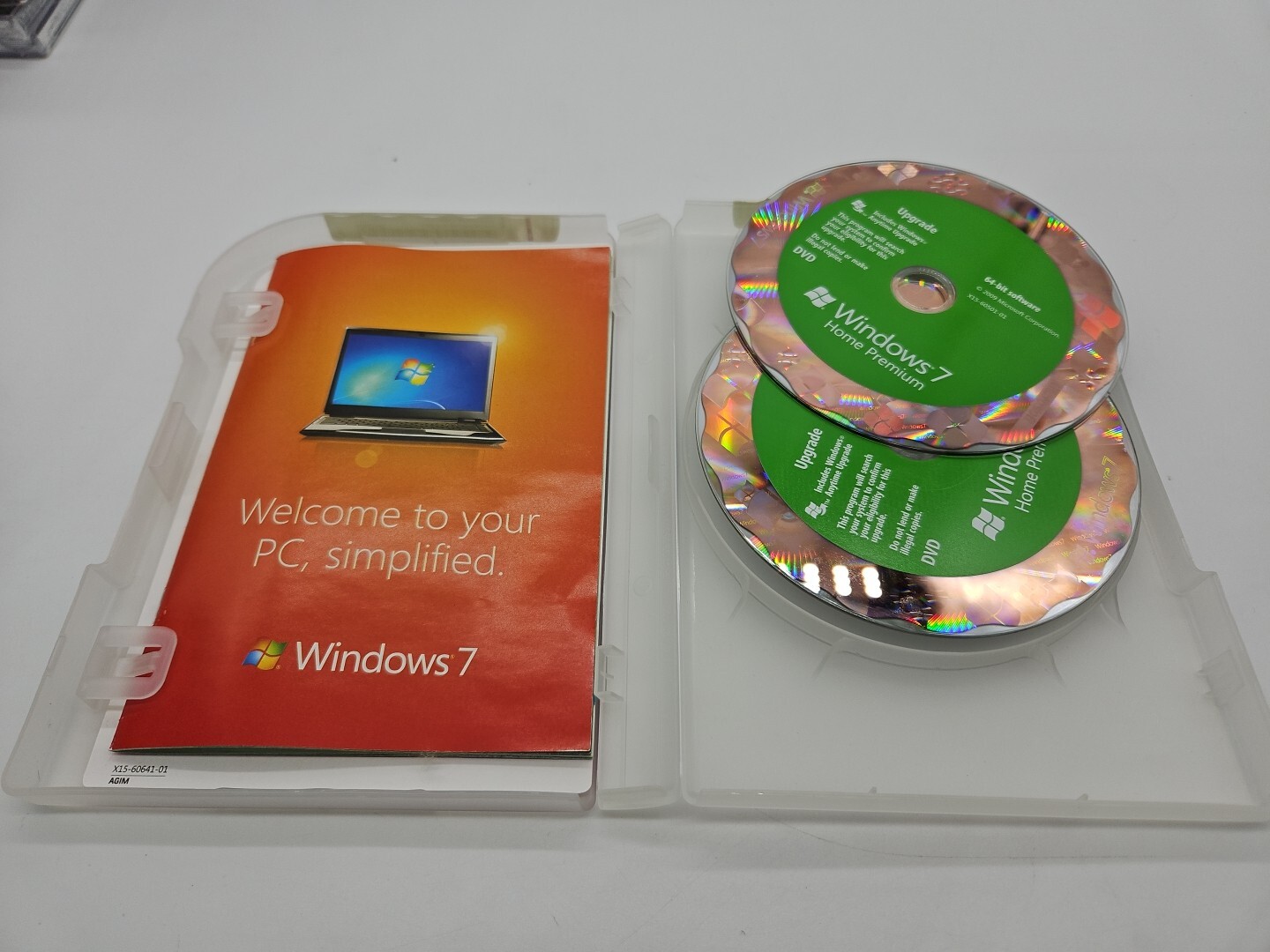 Microsoft 7 Home Premium UPGRADE Complete With Product Key