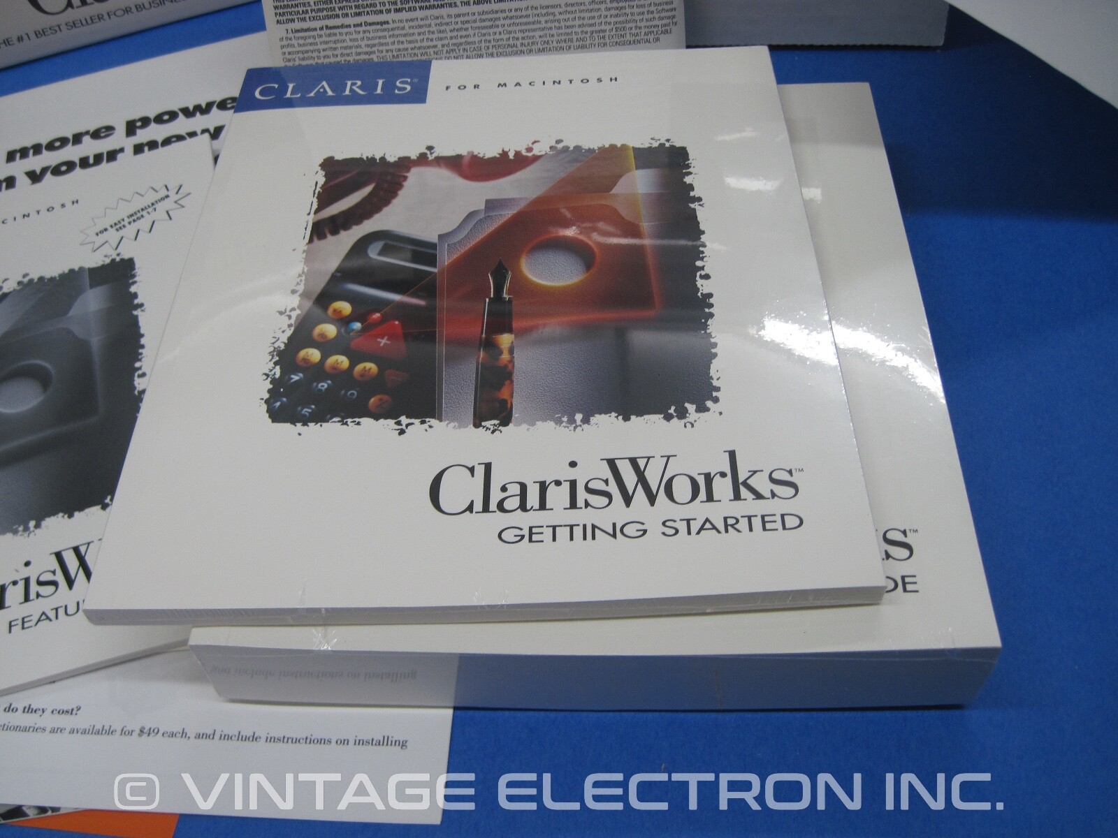 Vintage Apple Macintosh ClarisWorks Software – V2.1 – Complete Software 1993